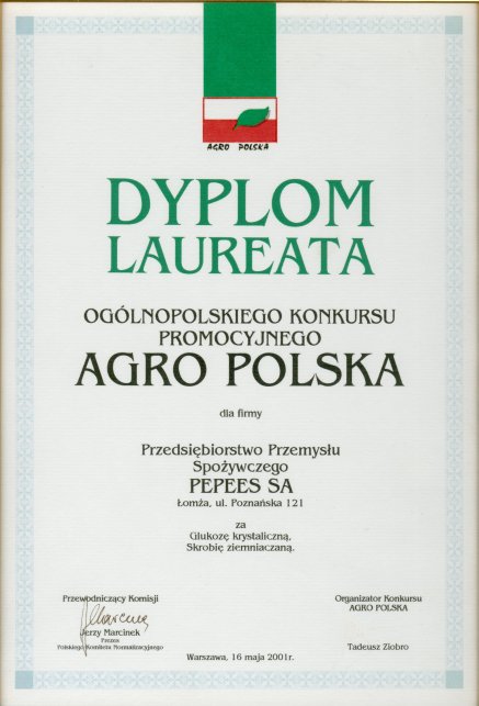 AGRO POLSKA 2001